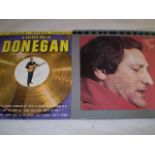 2 LONNIE DONEGAN ALBUMS WITH SIGNATURES