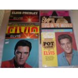 12 ELVIS PRESLEY ALBUMS