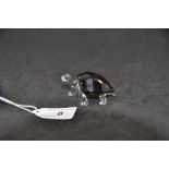 SWAROVSKI CRYSTAL GALAPAGOS TORTOISE (995036) SCS 2010 EVENT PIECE,