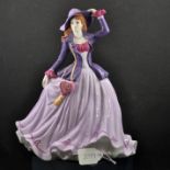 COALPORT FIGURINE "IN MY HEART" CLASSIC ELEGANCE SERIES 25CM