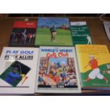 6 GOLFING BOOKS