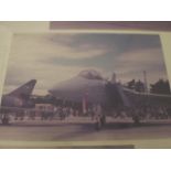 4 FULL PHOTO ALBUMS TAKEN OF MILITARY AIRCRAFT CIRCA 1970S