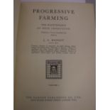 BOOKS 4 VOLUMES OF PROGRESSIVE FARMING BY HANLEY1950