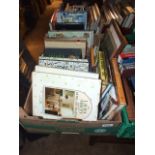 BOX OF BOOKS FROM HOUSE CLEARANCE ( PLASTIC CRATE NOT INCLUDED)