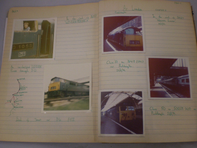 RAILWAYANA BOOK OF PHOTOGRAPHS,