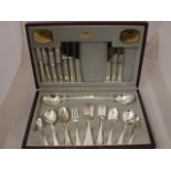 BOXED PLATED CUTLERY SET