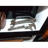 3 VINTAGE FORD SPANNERS & VAUXHALL WRENCH