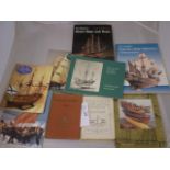 9 BOOKS ON MODEL BOAT BUILDING