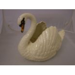 LARGE SWAN VASE/BOWL 35CM LONG