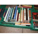 BOX OF BOOKS FROM HOUSE CLEARANCE ( PLASTIC CRATE NOT INCLUDED)