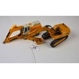 2 HYDRAULIC EXCAVATORS A/F