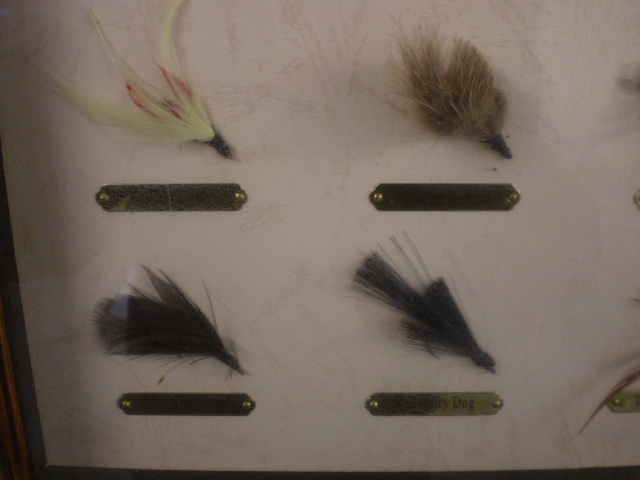 2 FRAMED COLLECTIONS OF FISHING FLIES - Image 4 of 4