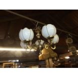 BRASS CEILING LIGHT