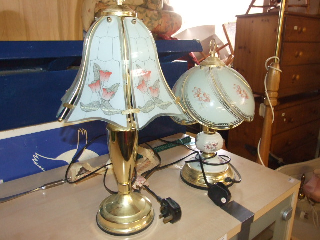 PAIR TOUCH LAMPS