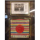 BEATLES LOVE ME DO SINGLE FRAMED