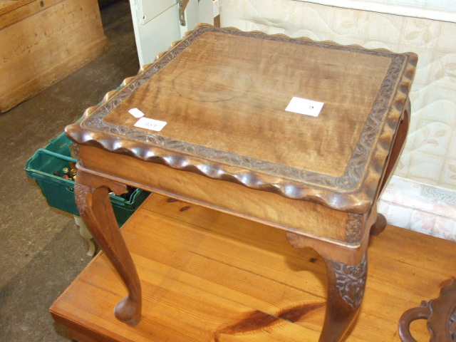 ORIENTAL STYLE SIDE TABLE