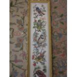 BIRD TAPESTRY BY S PALMER 1977 TITLED BIRDS AND BERRIES,