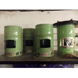 4 VALOR PARAFFIN BURNER BODIES