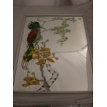 DECORATIVE BIRD MIRROR