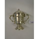 SILVER TROPHEY 11CM CHARLES BOYTON 1937 125G INSCRIBED MIDDLE TEMPLE GOLFING SOCIETY NEEDHAM