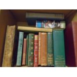 BOX OF VINTAGE BOOKS TO INCLUDE TRAMP-ROYAL ON THE TOBY BY MATT MARSHALL AND LEONIE & WITHOUT IRON