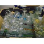 BOX OF MIXED DRINKING GLASSES