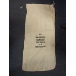 LARGE FEDERAL RESERVE BANK CLOTH COIN BAG