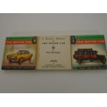 3 MINI PICTURE BOOKS OF THE HISTORY OF THE CAR