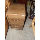 2 DRAW FILING CABINET 27 X 15 1/2 X 19 inches deep