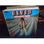 QUANTITY OF VINYL ALBUMS TO INCLUDE ELVIS