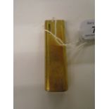 GOLD COLOURED POCKET PETROL LIGHTER BY COLIBRI