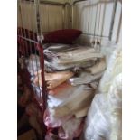 LARGE QTY OF BED LINEN ,