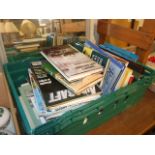 AIRCRAFT / RAILWAY BOOKS ( PLASTIC CRATE NOT INCLUDED )
