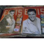 BOX OF ELVIS MAGAZINES