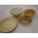 3 MASONS CASH COOKING/MIXING BOWLS PLUS 1 OTHER