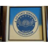 AIR FORCE SERGEANTS ASSOCIATION SAND PICTURE BY TIFFANY SAND ARTS (42 X 42)CM
