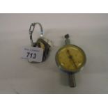 AMES PRESSURE GAUGE AND MEASURING TOOL