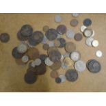 SMALL QUANTITY OF VARIOUS COINS