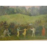 SIGNED RICHARD SORRELL PASTEL SOME MUSIC (57 X 49)CM