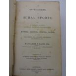ENCYCLOPEDIA OF RURAL SPORTS BY BLAINE 1840