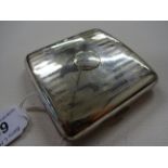 SILVER CIGARETTE CASE 1919 HENRY WILLIAMSON 114g