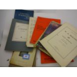 10 VINTAGE MUSIC SCORE BOOKS