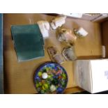 BOX OF LILLIPUT LANE & MARBLES ETC