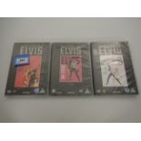3 SEALED ELVIS PRESLEY DVDS