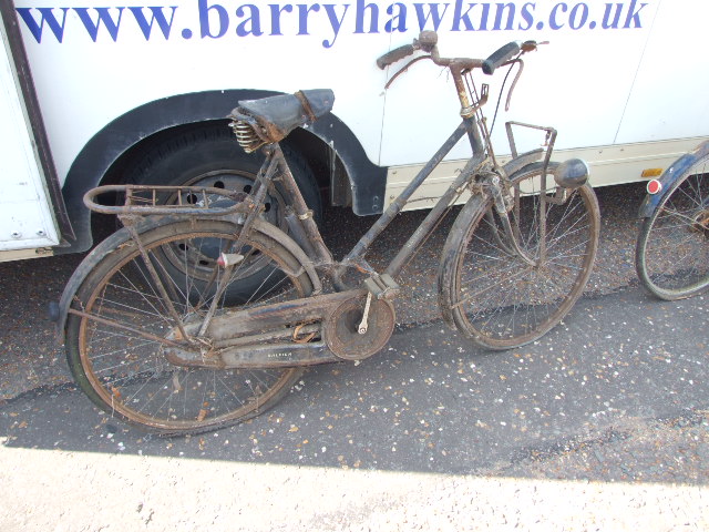 VINTAGE RALEIGH " THE ALL STEEL BICYCLE" LADIES BIKE