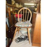 ERCOL STYLE STICK BACK CHAIR