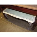 PAINTED RECTANGULAR COFFEE TABLE