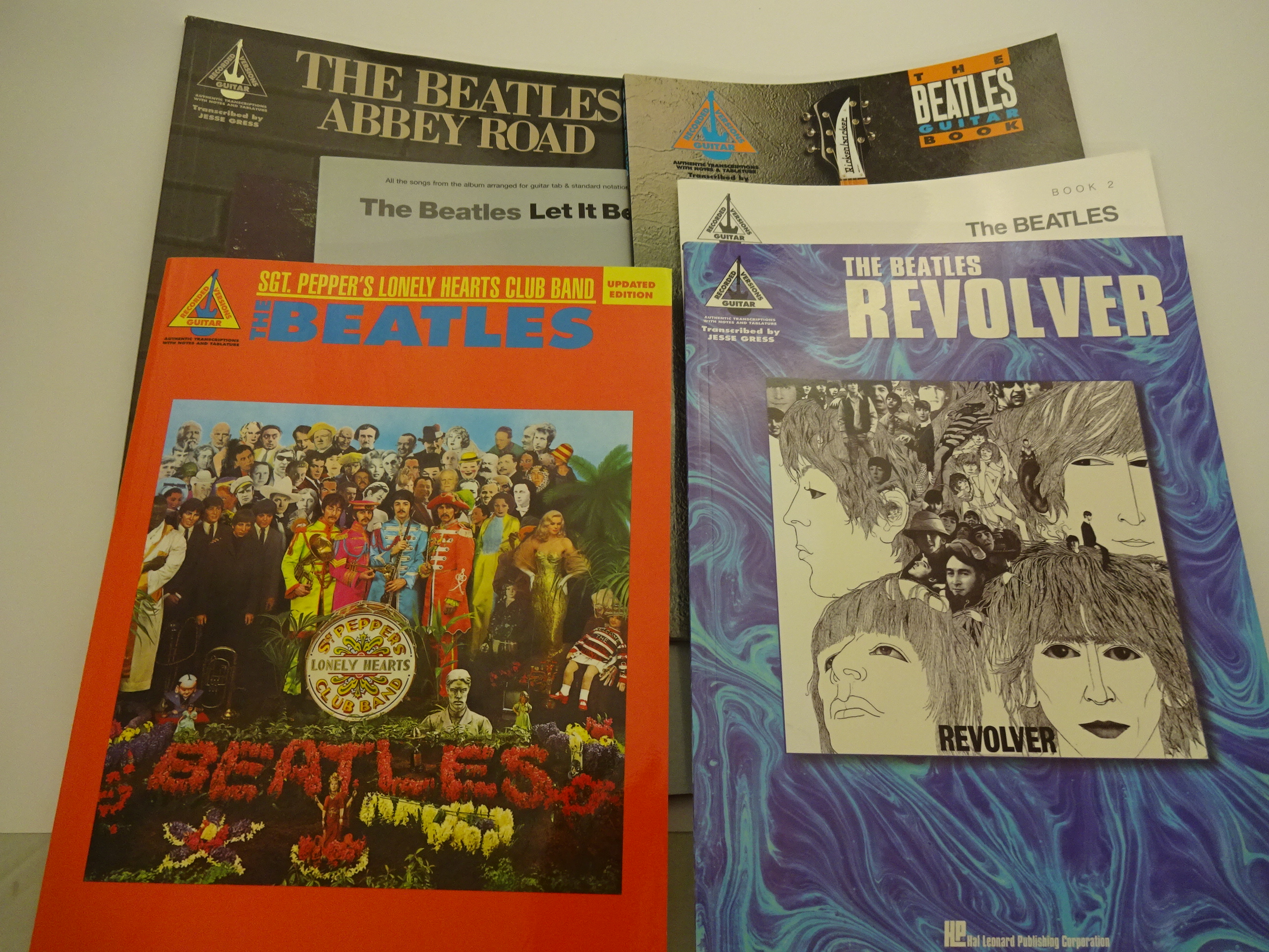 6 BEATLES SONGBOOKS