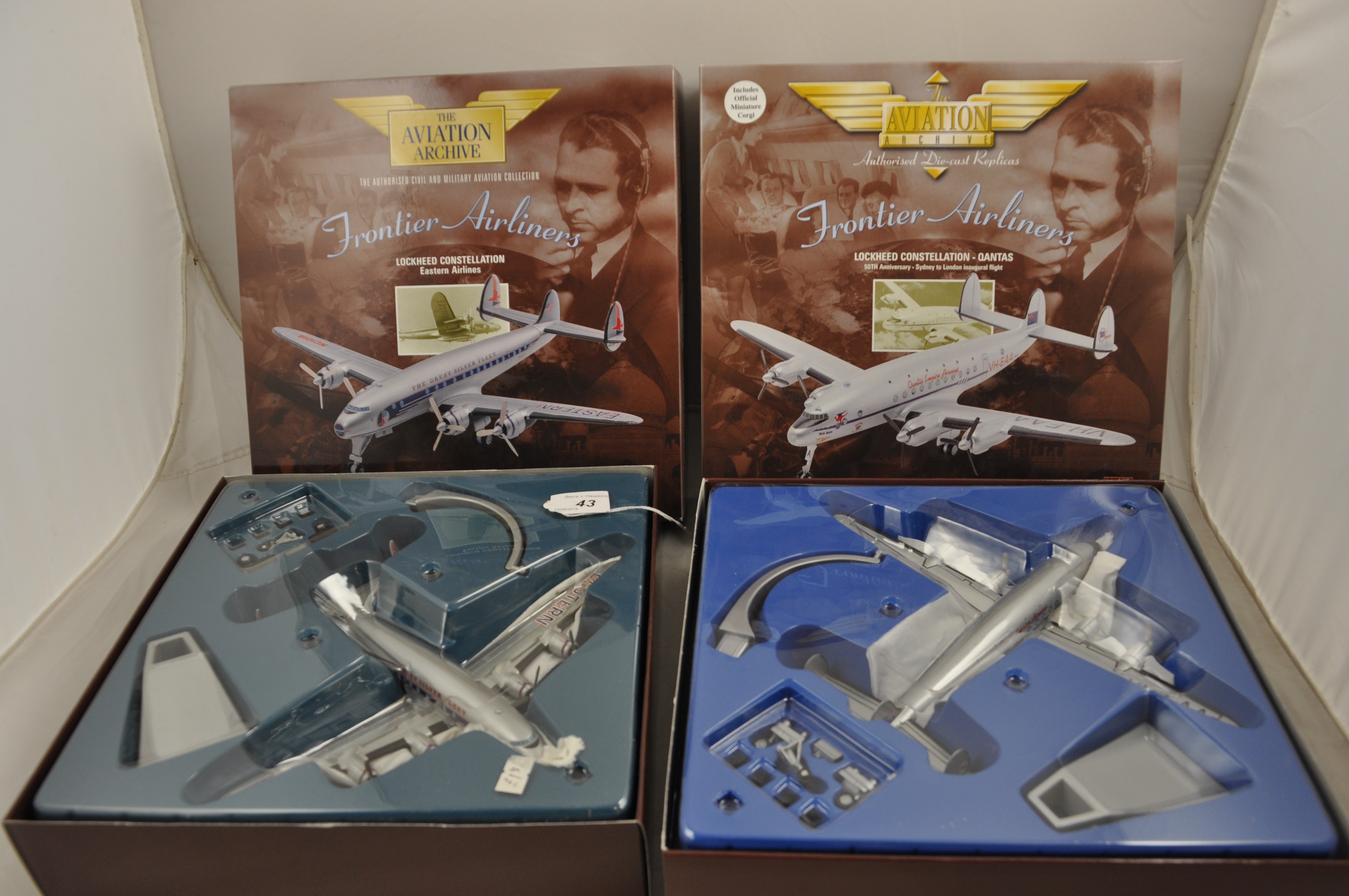 2 CORGI THE AVIATION ARCHIVE MODELS 47507 AND 47502 BOXED