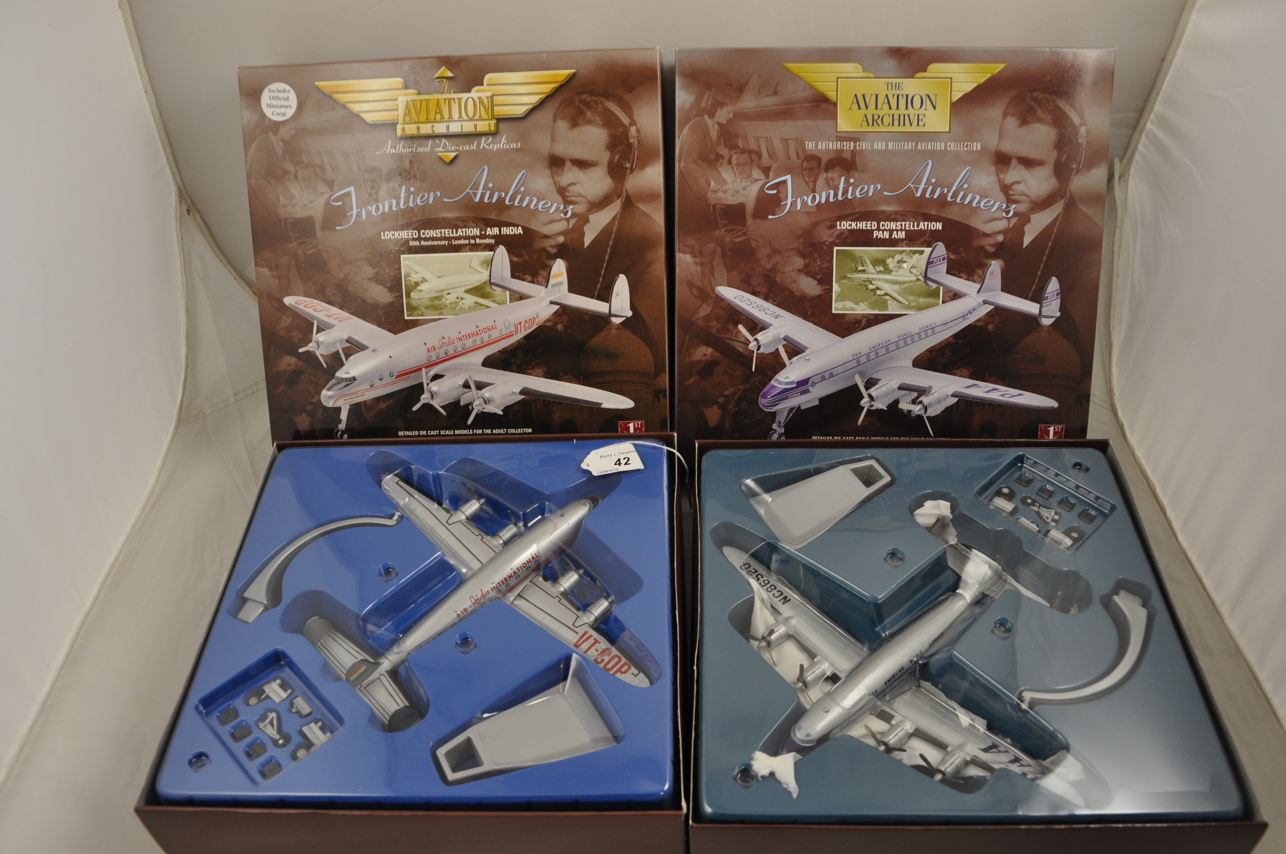 2 CORGI THE AVIATION ARCHIVE MODELS 47508 AND 47503 BOXED